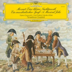Eine Kleine Nachtmusik by Mozart ;   Amadeus Quartet ,   Rainer Zepperitz ,   Gerd Seifert ,   Manfred Klier