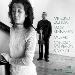 Sonatas for Piano & Violin by Mozart ;   Mitsuko Uchida ,   Mark Steinberg