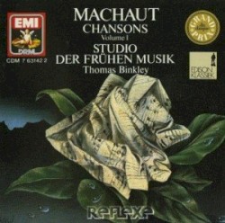 Machaut Chanson Volume I by Guillaume de Machaut ,   Studio Der Frühen Musik ,   Thomas Binkley