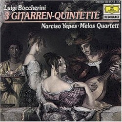 3 Gitarren-Quintette by Luigi Boccherini ;   Narciso Yepes ,   Melos Quartett