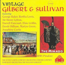 Vintage Gilbert & Sullivan by Gilbert  &   Sullivan