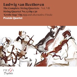 The Complete String Quartets - Vol. VII by Ludwig van Beethoven ;   Pražák Quartet