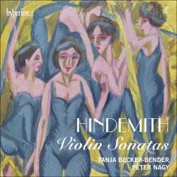 Violin Sonatas by Hindemith ;   Tanja Becker-Bender ,   Péter Nagy