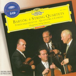 6 String Quartets by Béla Bartók ;   Hungarian Quartet