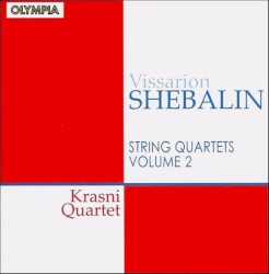 String Quartets, Volume 2 by Vissarion Shebalin ;   Krasni Quartet