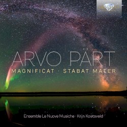 Magnificat / Stabat Mater by Arvo Pärt ;   Ensemble Le Nuove Musiche ,   Krijn Koetsveld
