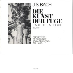 Die Kunst der Fuge (L’Art de la fugue) BWV 1080 by Orchestre de chambre Jean‐François Paillard