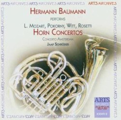 Hermann Baumann performs Horn Concertos by Hermann Baumann