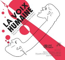 La voix humaine by Francis Poulenc ;   María Katzarava ,   Orquesta Sinfónica de Aguascalientes ,   José Areán