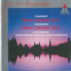 Tchaikovsky: Piano Concerto no. 1 / Rachmaninov: Piano Concerto no. 2 by Tchaikovsky ,   Rachmaninoff ;   Alexei Sultanov ,   London Symphony Orchestra ,   Maxim Shostakovich