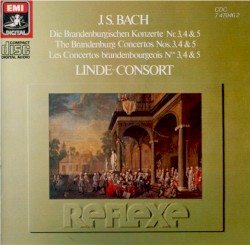 Brandenburgische Konzerte Nos. 3-5 by Johann Sebastian Bach ;   Linde Consort