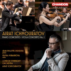 Piano Concerto / Viola Concerto No. 1 by Airat Ichmouratov ;   Jean-Philippe Sylvestre ,   Elvira Misbakhova ,   London Symphony Orchestra ,