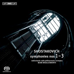 Symphonies nos 1-3 by Shostakovich ;   Netherlands Radio Philharmonic Orchestra ,   Mark Wigglesworth