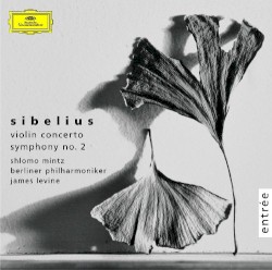 Violin Concerto / Symphony No. 2 by Jean Sibelius ;   Shlomo Mintz ,   Berliner Philharmoniker ,   James Levine