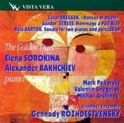 The Golden Duet by Cesar Bresgen ,   Sándor Veress ,   Béla Bartók ;   Elena Sorokina ,   Alexander Bakhchiev ,   Gennadi Rozhdestvensky