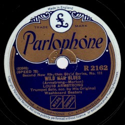 Wild Man Blues / Melancholy Blues by Louis Armstrong  acc. by   His Original Washboard Beaters  /   Louis Armstrong & His Hot Seven