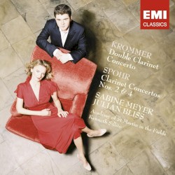 Krommer: Double Clarinet Concerto / Spohr: Clarinet Concertos nos. 2 & 4 by Krommer ,   Spohr ;   Sabine Meyer ,   Julian Bliss ,   Academy of St Martin in the Fields ,   Kenneth Sillito
