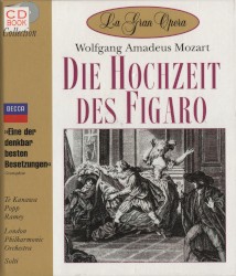 Die Hochzeit des Figaro by Wolfgang Amadeus Mozart ;   Te Kanawa ,   Popp ,   Ramey ,   London Philharmonic Orchestra ,   Solti