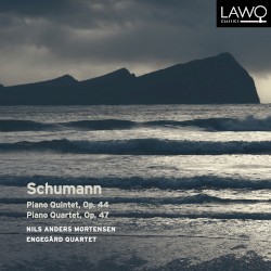 Schumann: Piano Quintet op. 44; Piano Quartet op. 47 by Robert Schumann ;   Engegårdkvartetten  &   Nils Anders Mortensen