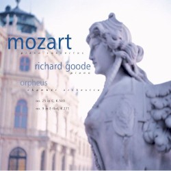 Piano Concertos nos. 9 & 25 by Mozart ;   Richard Goode ,   Orpheus Chamber Orchestra