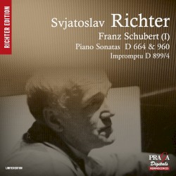 Piano Sonatas D 960,664, Impromptu D 899/4 by Franz Schubert  ;   Святослав Теофилович Рихтер