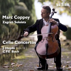 Cello Concertos by J. Haydn ,   C.P.E. Bach ;   Marc Coppey ,   Zagreb Soloists