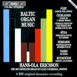 Baltic Organ Music by Hans-Ola Ericsson
