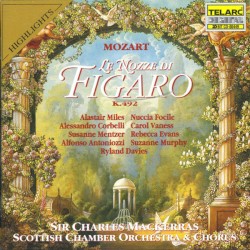 Le Nozze di Figaro: Highlights by Mozart ;   Charles Mackerras ,   Scottish Chamber Orchestra ,   Scottish Chamber Chorus