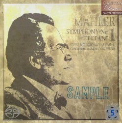 Symphony no. 1 “Titan” by Gustav Mahler ;   Ken-Ichiro Kobayashi  &   Czech Philharmonic Orchestra