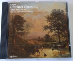 Clarinet Quartets by Bernhard Crusell ;   Dame Thea King ,   Members Of The Allegri String Quartet