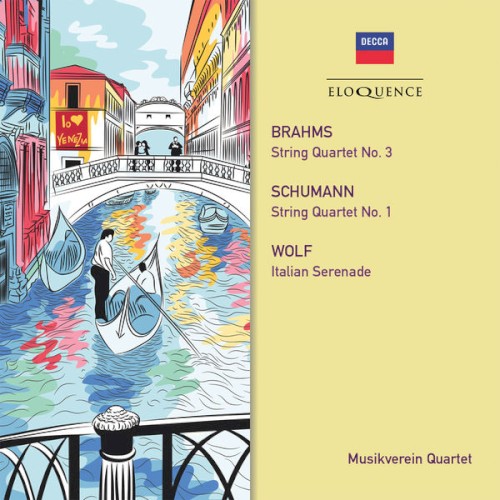 Brahms: String Quartet no. 3 / Schumann: String Quartet no. 1 / Wolf: Italian Serenade