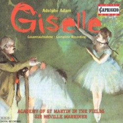 Giselle by Adolphe Adam ;   Academy of St Martin in the Fields ,   Sir Neville Marriner