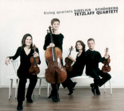 String Quartets by Sibelius ,   Schönberg ;   Tetzlaff Quartett