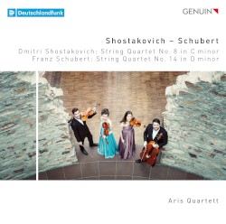 Shostakovich: String Quartet no. 8 in C minor / Schubert: String Quartet no. 14 in D minor by Dmitri Shostakovich ,   Franz Schubert ;   Aris Quartett