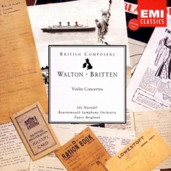 Violin Concertos by Walton ,   Britten ;   Bournemouth Symphony Orchestra ,   Paavo Berglund ,   Ida Haendel
