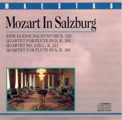 Mozart in Salzburg by Wolfgang Amadeus Mozart ;   Mozarteum Quartett Salzburg ,   Bernhard Paumgartner