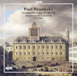 Symphonies, opp. 37, 50 & 51 by Paul Wranitzky ;   NDR Radiophilharmonie ,   Rolf Gupta