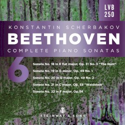 Complete Piano Sonatas 6 by Beethoven ;   Konstantin Scherbakov
