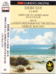 La Mer / Prélude à l’après-midi d’un faune / Jeux by Claude Debussy ;   London Philharmonic Orchestra ,   Serge Baudo