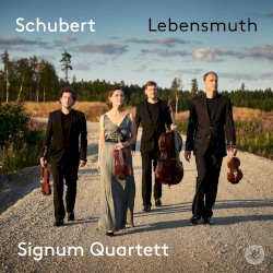 Lebensmuth by Schubert ;   Signum Quartet
