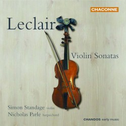Violin Sonatas by Jean‐Marie Leclair ;   Simon Standage ,   Nicholas Parle