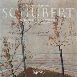 Piano Sonata in B-flat major, D. 960 / Four Impromptus D. 935 by Schubert ;   Marc-André Hamelin