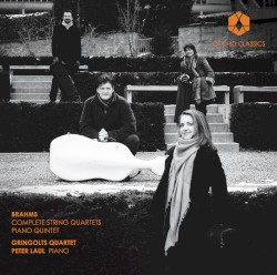 Complete String Quartets / Piano Quintet by Brahms ;   Gringolts Quartet ,   Peter Laul