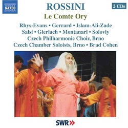 Le Comte Ory by Rossini ;   Rhys-Evans ,   Gerrard ,   Islam-Ali-Zade ,   Salsi ,   Gierlach ,   Montanari ,   Soloviy ,   Czech Philharmonic Choir, Brno ,   Czech Chamber Soloists, Brno ,   Brad Cohen