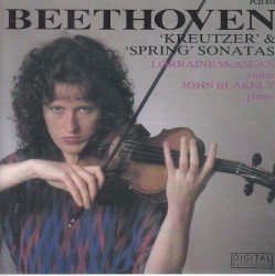 "Kreutzer" & "Spring" Sonatas by Beethoven ;   Lorraine McAslan ,   John Blakely