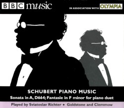 Piano Music by Schubert ;   Sviatoslav Richter ,   Goldstone and Clemmow