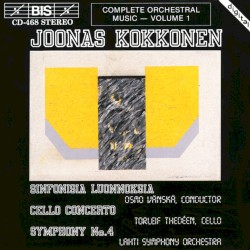 Sinfonisia luonnoksia / Cello Concerto / Symphony no. 4 by Joonas Kokkonen ;   Torleif Thedéen ,   Lahti Symphony Orchestra ,   Osmo Vänskä