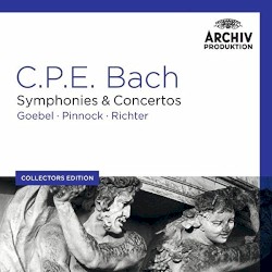 Symphonies & Concertos by Carl Philipp Emanuel Bach ;   Reinhard Goebel ,   Trevor Pinnock ,   Karl Richter