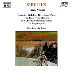 Piano Music by Jean Sibelius ;   Risto Lauriala