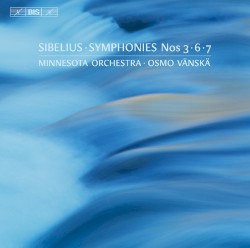 Symphonies nos. 3 / 6 / 7 by Sibelius ;   Minnesota Orchestra ,   Osmo Vänskä